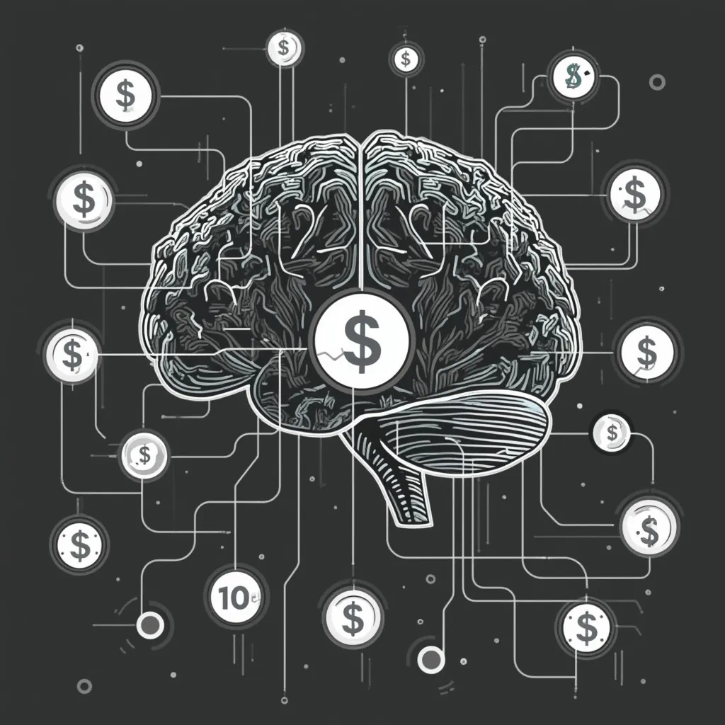Équipe d'experts financiers et d'ingénieurs IA collaborant sur un projet